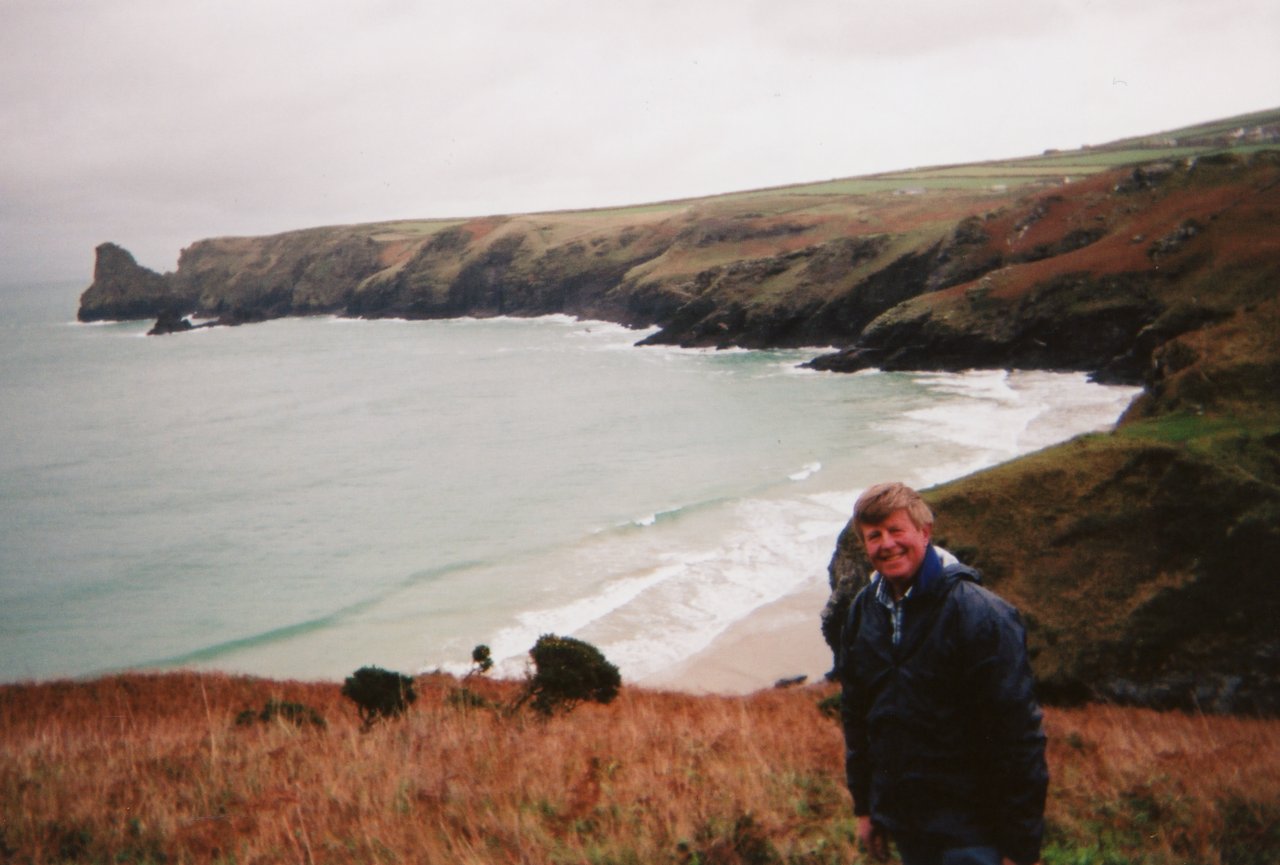 AandM 7 mile hike on Coastal path- Boscastle to Tintagel- Fall 2006 7